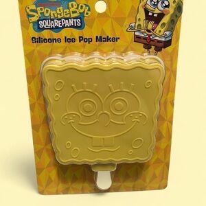 New Nickelodeon SpongeBob Silicone Ice Pop Mold